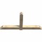 Ekena Millwork Eugene Rough Sawn Timber Gable Bracket, Douglas Fir, 84"W x 42"H x 6"D x 6"F, 12/12 Pitch GBW084X42X0606EUG00RDF - alternate 3